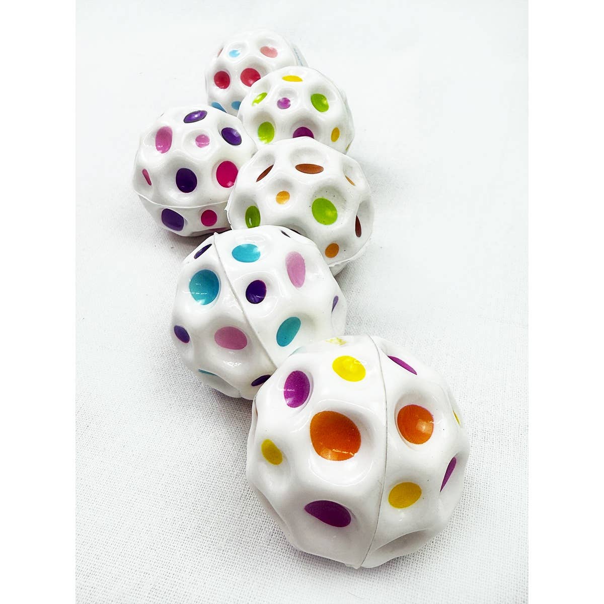 White Tone Super High Bouncing Balls Toys