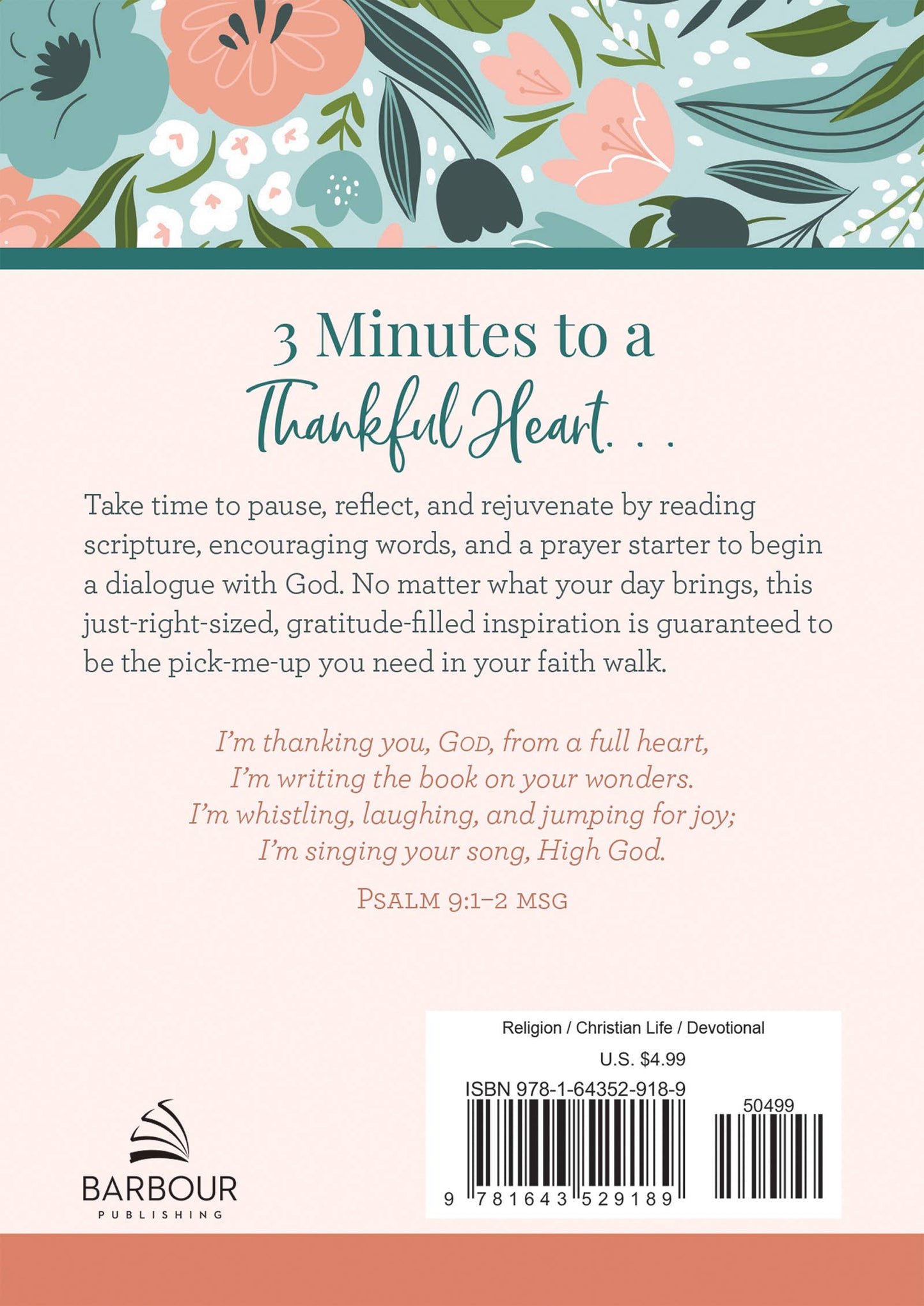 Choose Gratitude: 3-Minute Devotions for Women