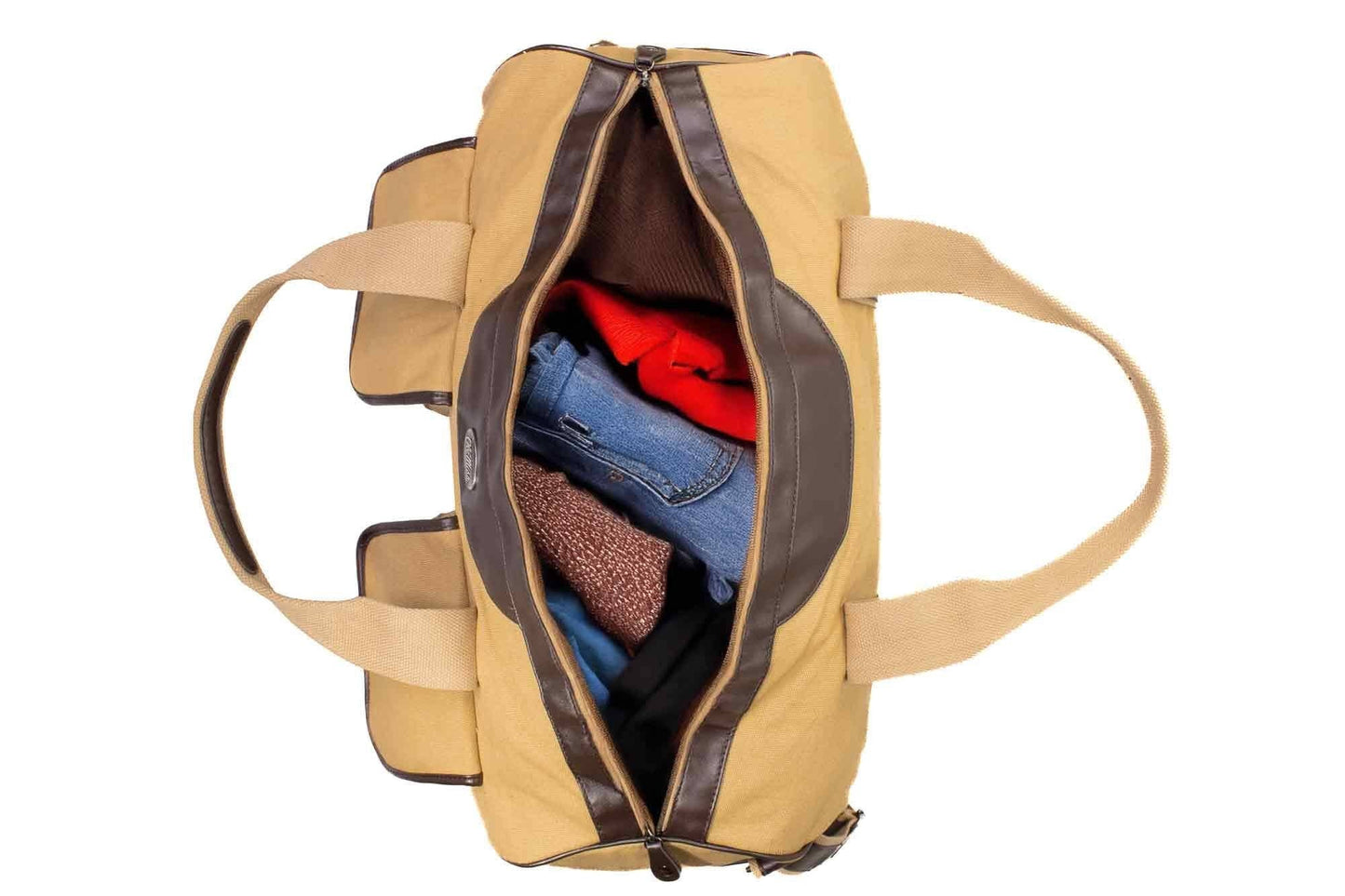 Ole Miss Rebels Canvas Weekender Bag