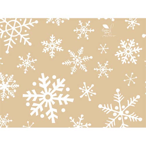 Christmas Print Tissue Paper Sheets: 120 Pack / Midnight Forest