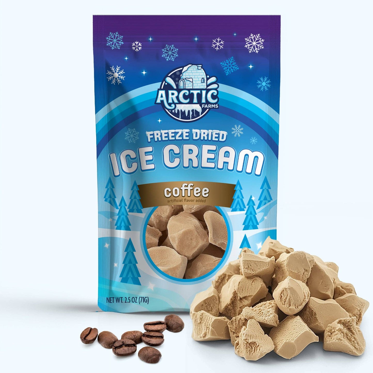 Freeze Dried Ice Cream That Does Not Melt (Bits) (2.5oz)