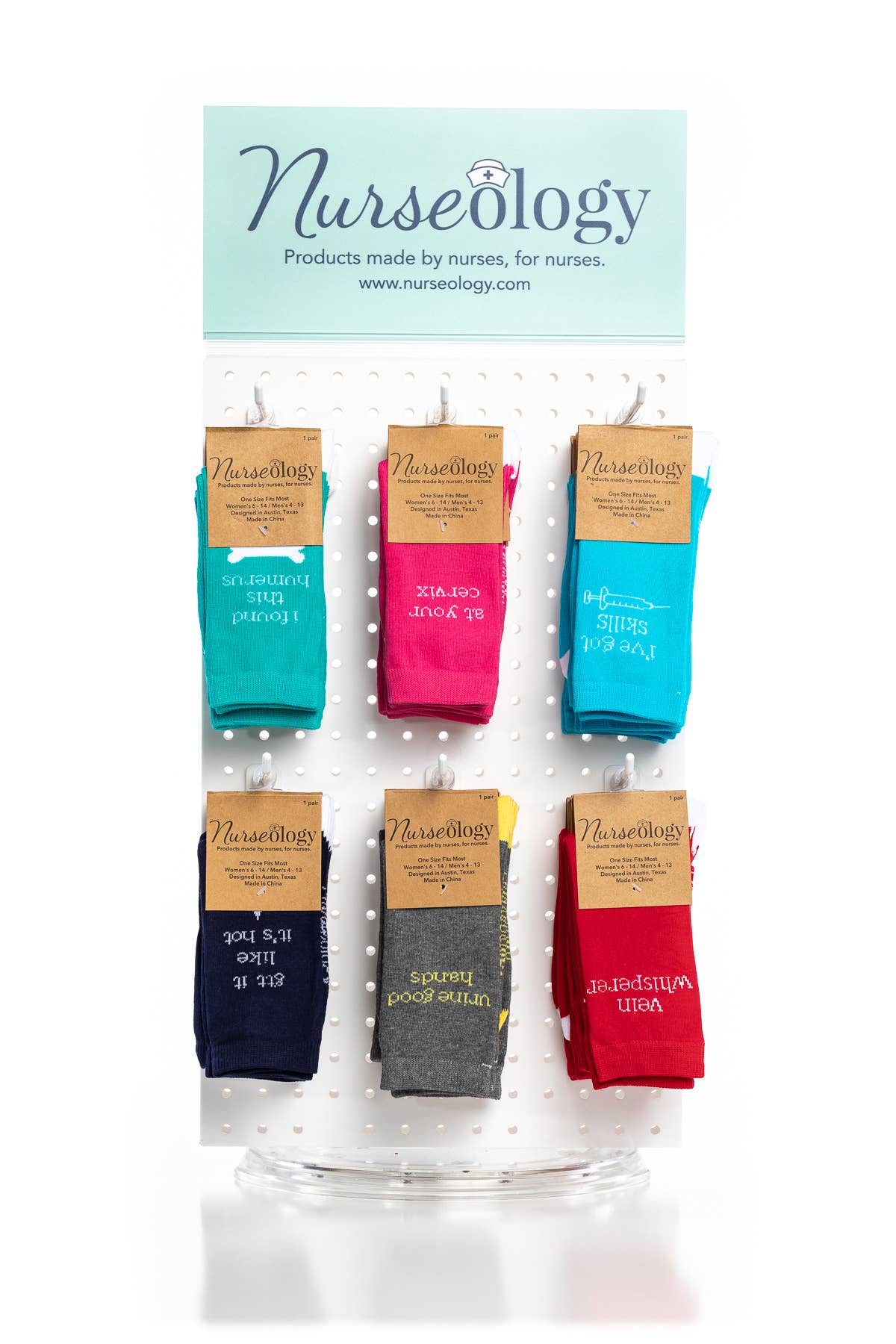 "At Your Cervix" Unisex Nurse Socks