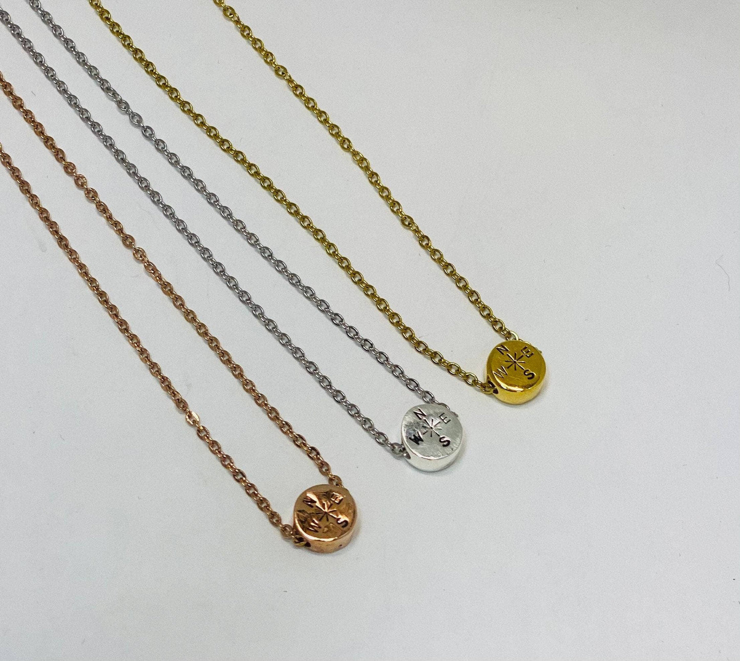 Gift for teacher, Teacher gift, Teacher appreication gift, gift from student, inexpensive teacher gift, compass necklace, teacher gifts