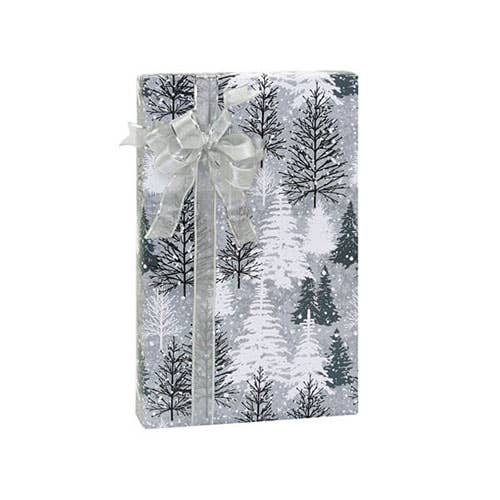 Christmas Premium  Gift Wrap Paper: 1 Pack / 24"x85' / Snowy Pines