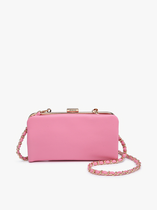 *SALE* WL2339 Sue Wallet Pouch Crossbody: Bubblegum