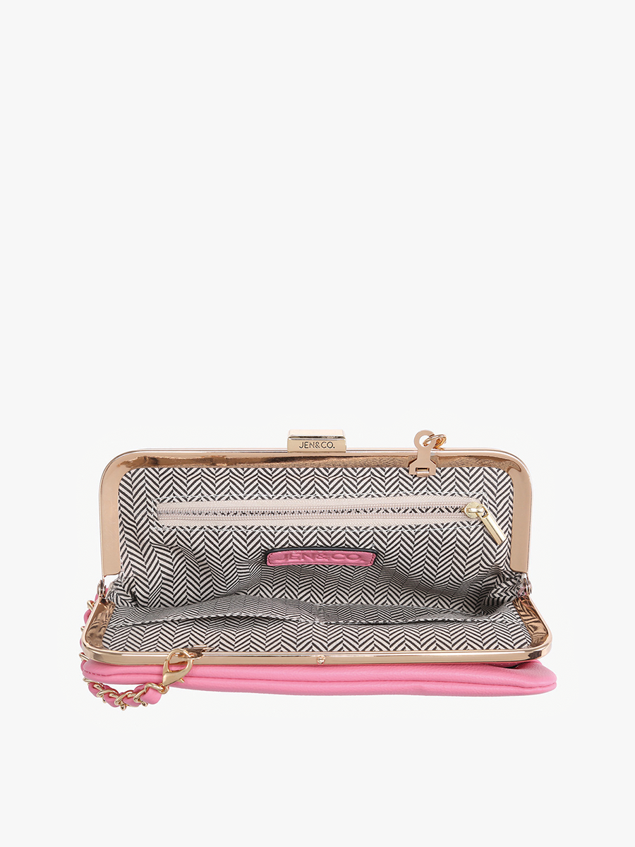 *SALE* WL2339 Sue Wallet Pouch Crossbody: Bubblegum