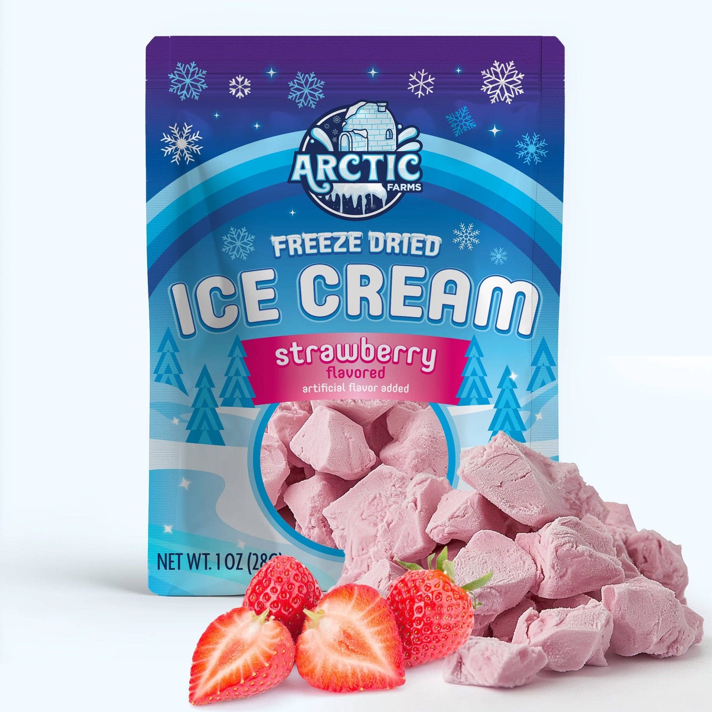 Freeze Dried Ice Cream That Does Not Melt (Bits) (1oz)