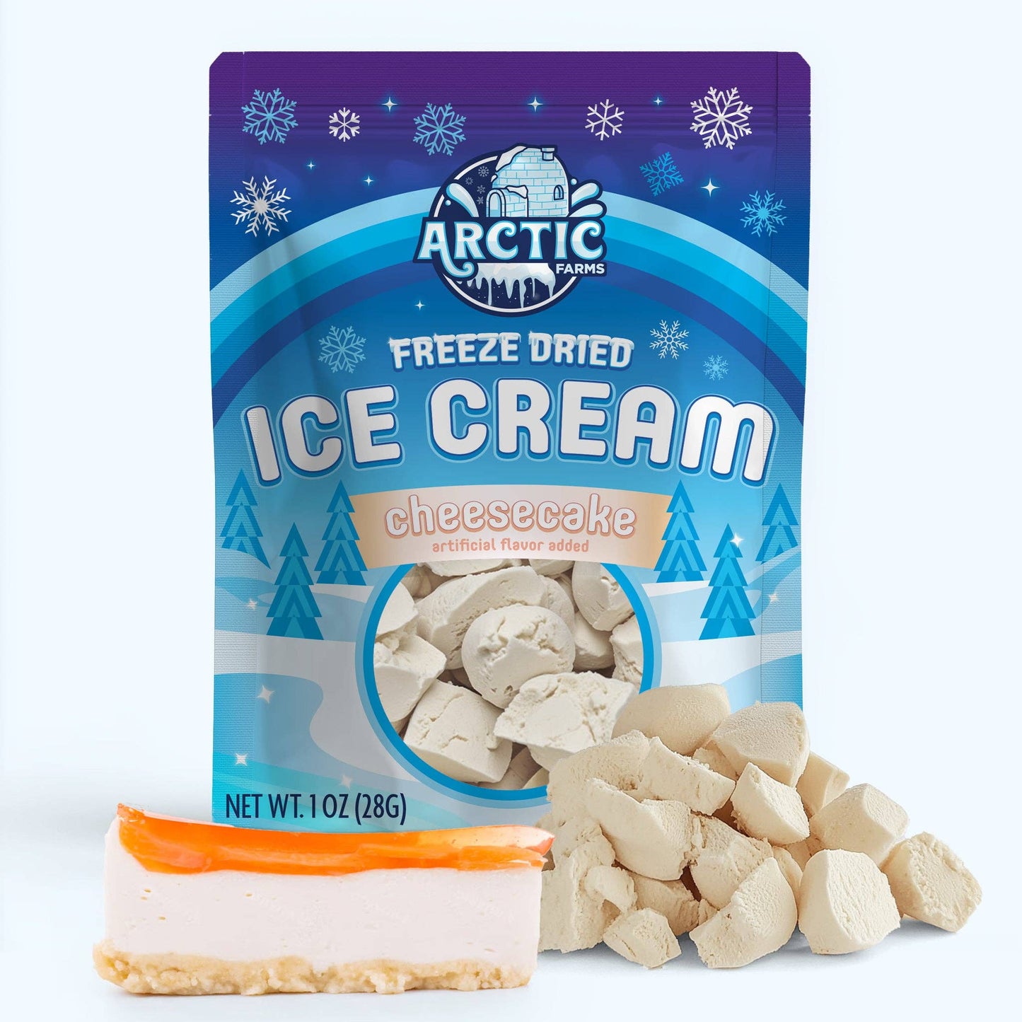 Freeze Dried Ice Cream That Does Not Melt (Bits) (1oz)