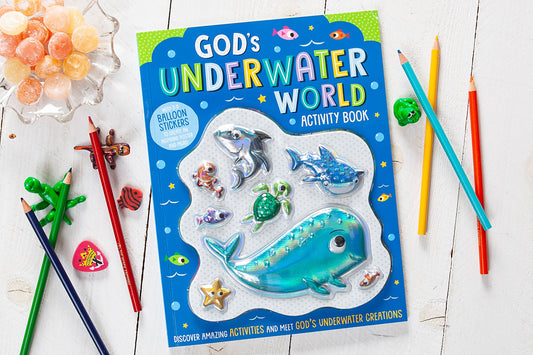 God’s Underwater World Activity Book (Back-to-School Gifts)