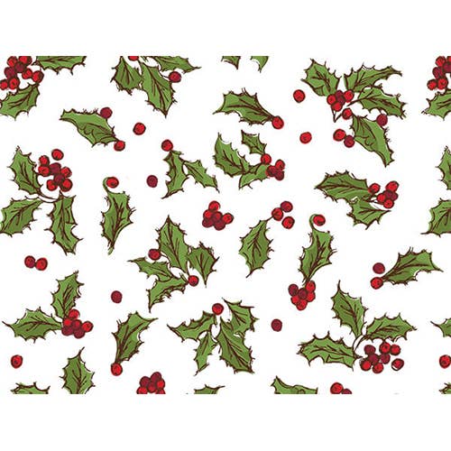 Christmas Print Tissue Paper Sheets: 120 Pack / Midnight Forest