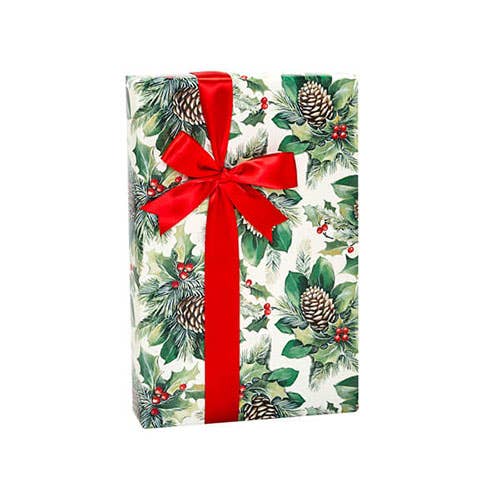 Christmas Premium  Gift Wrap Paper: 1 Pack / 24"x85' / Snowy Pines