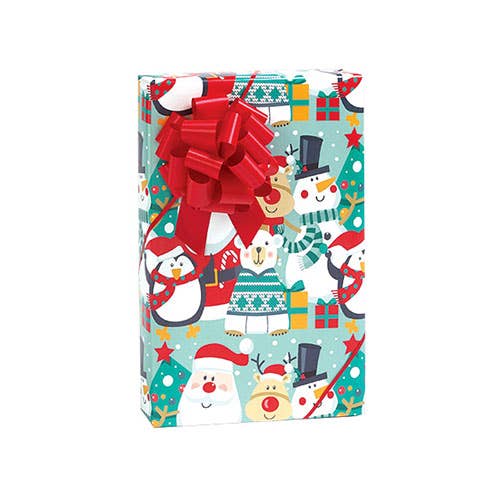 Christmas Premium  Gift Wrap Paper: 1 Pack / 24"x417' / Christmas Reindeer