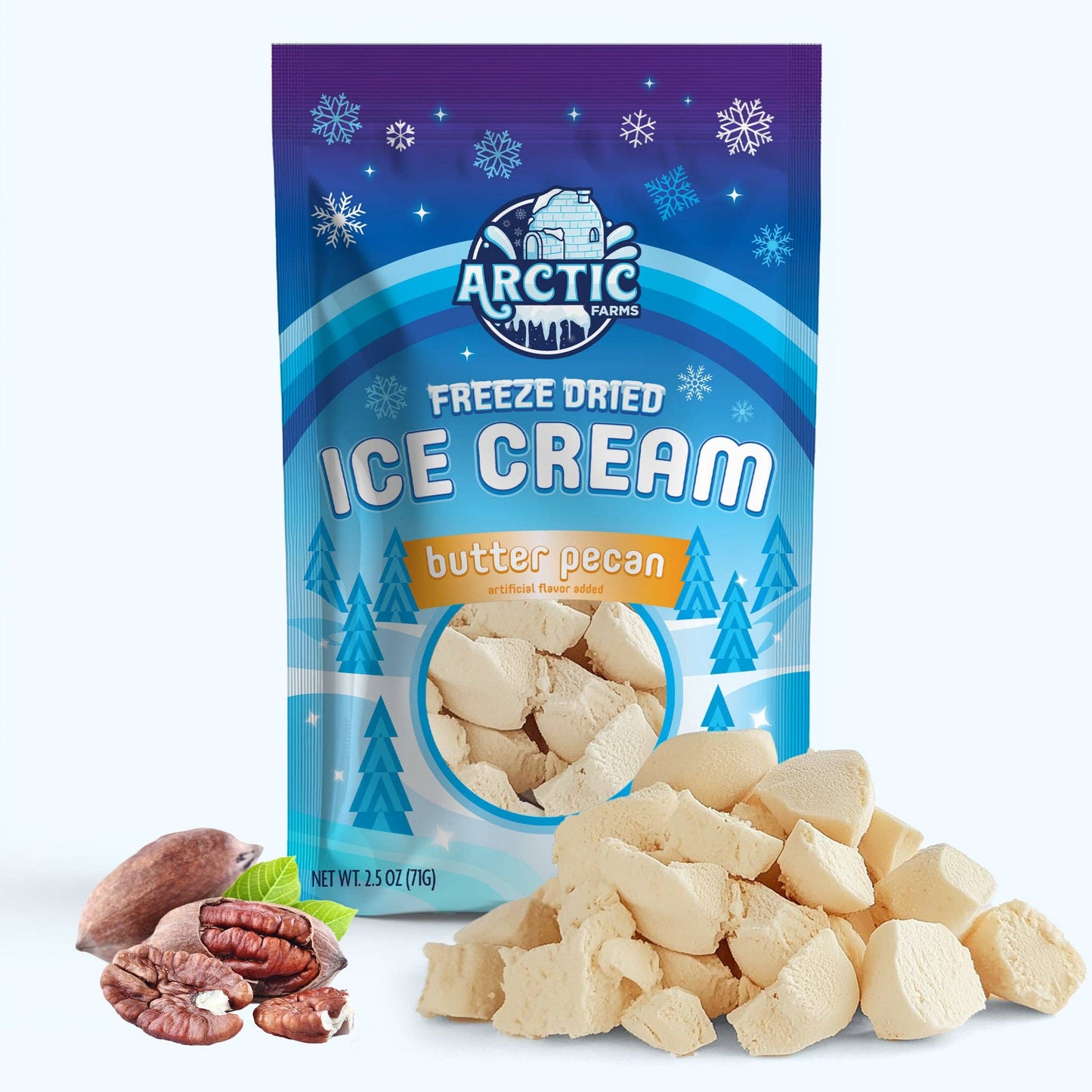 Freeze Dried Ice Cream That Does Not Melt (Bits) (2.5oz)