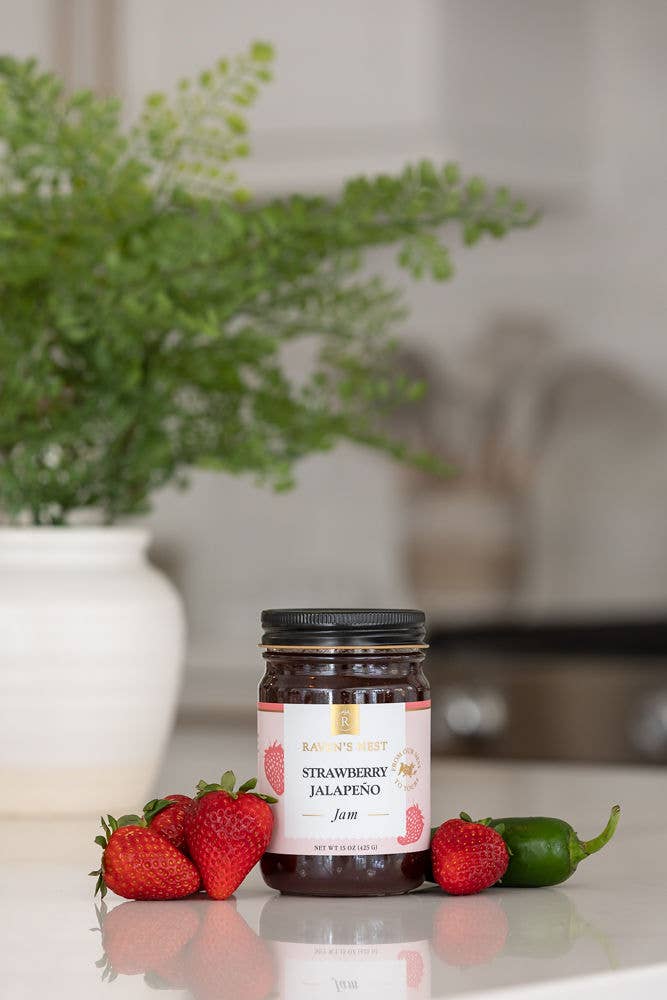 Strawberry Jalapeño Jam - 15 oz.