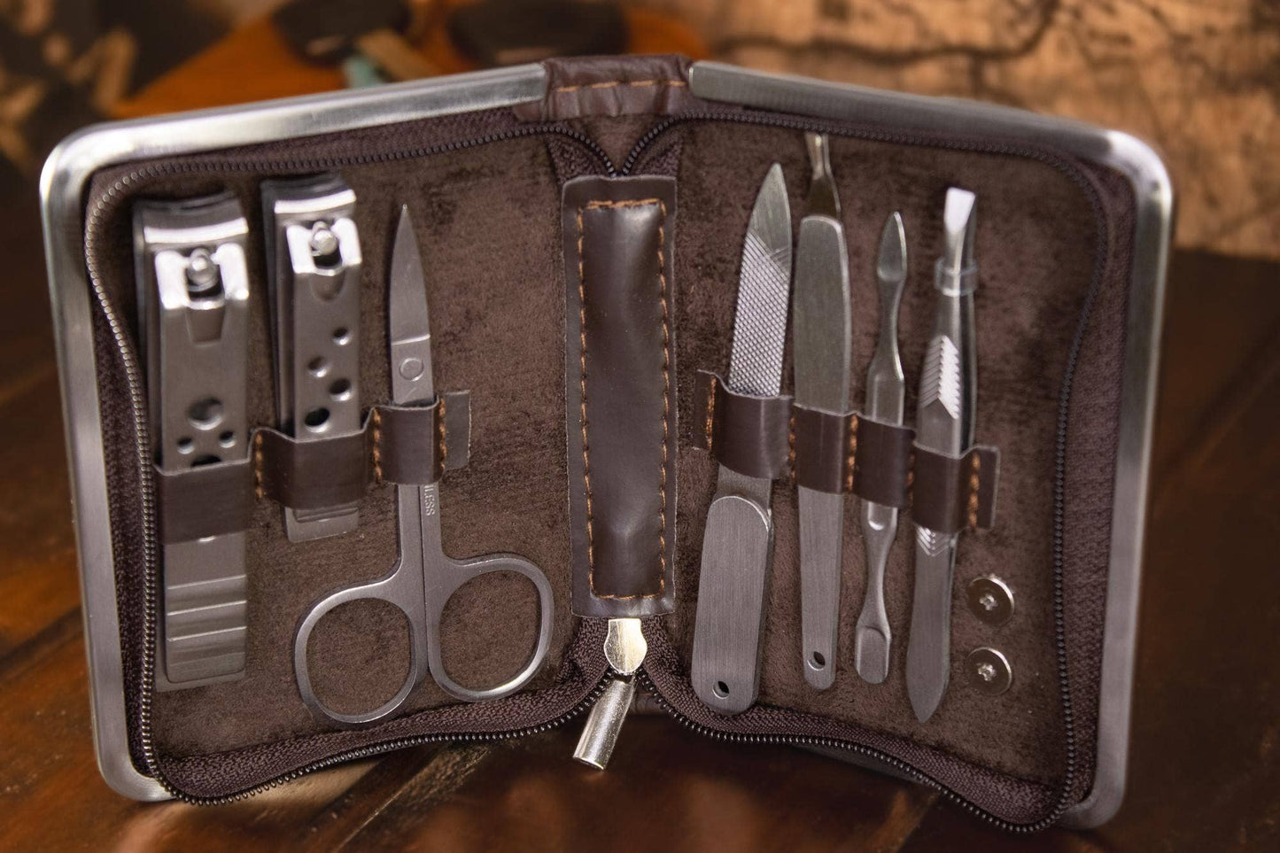 LSU Tigers Manicure Grooming Set