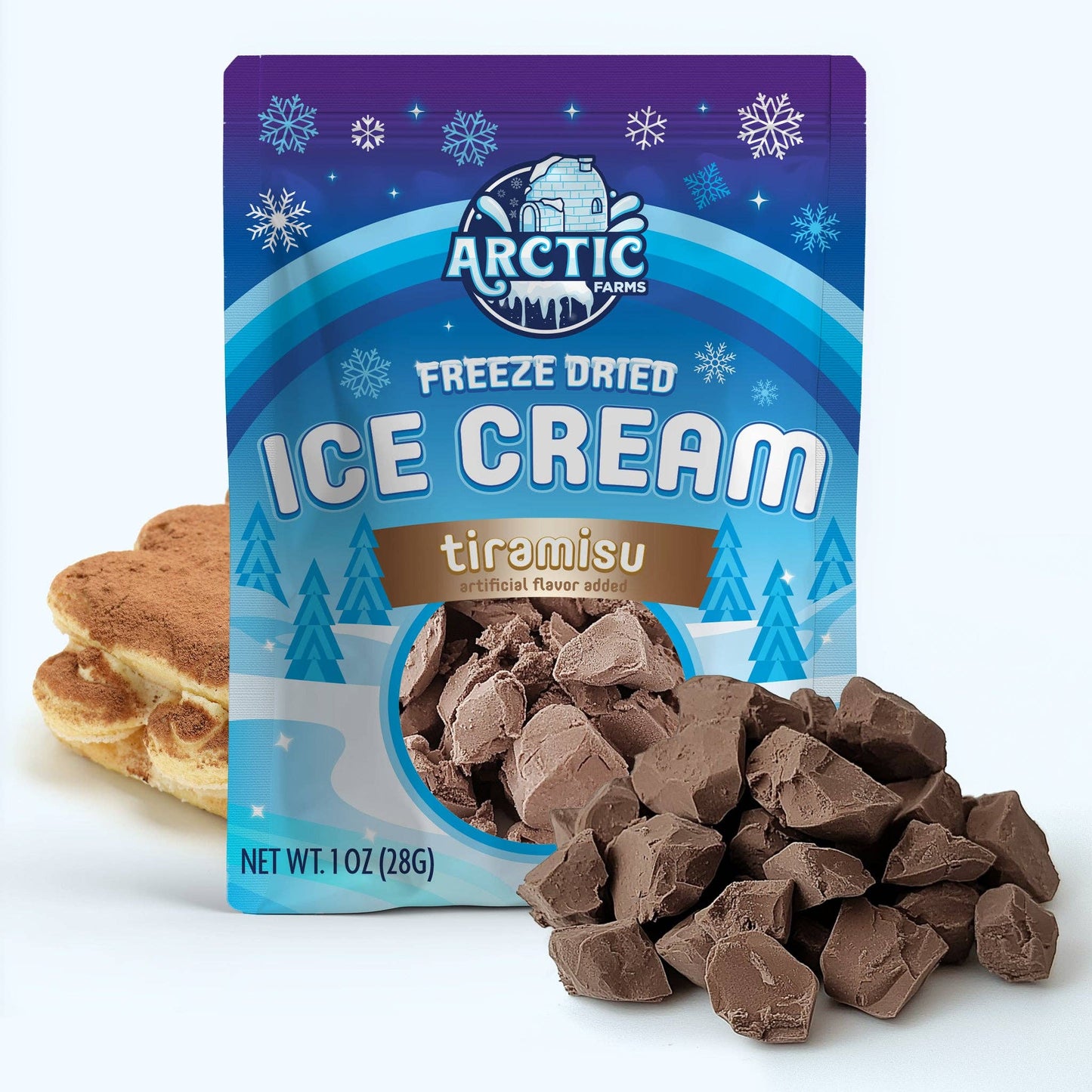 Freeze Dried Ice Cream That Does Not Melt (Bits) (1oz)