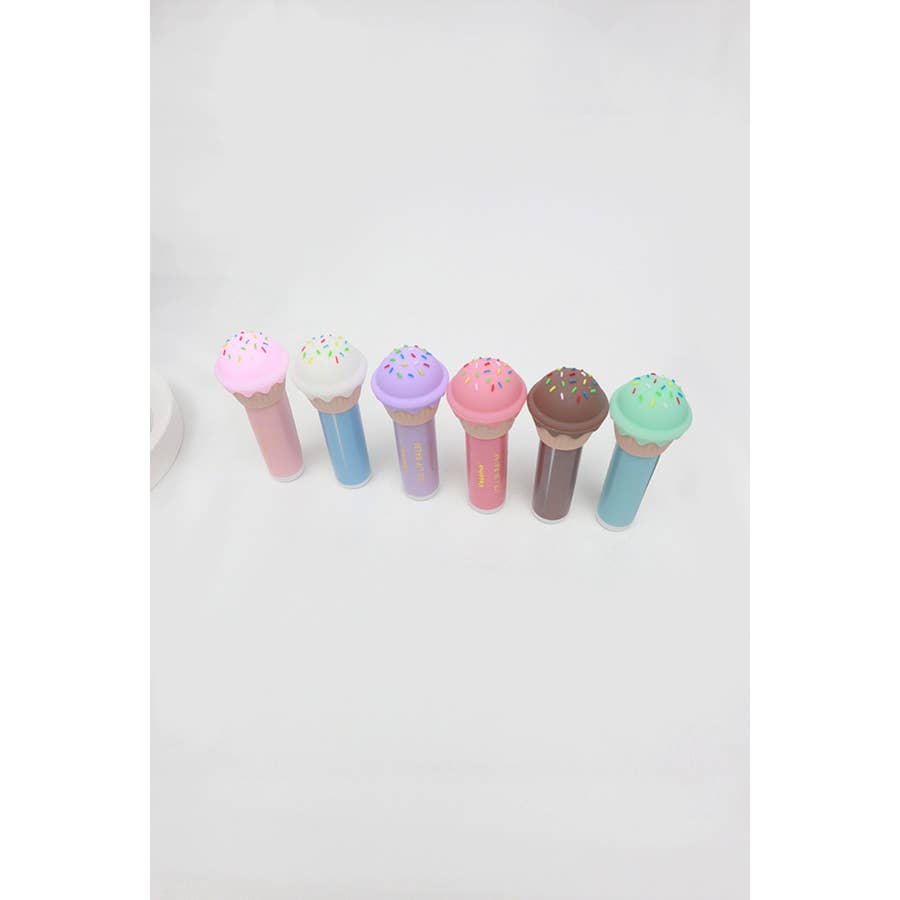 Ice Cream Lip Balm: MIX COLOR / ONE