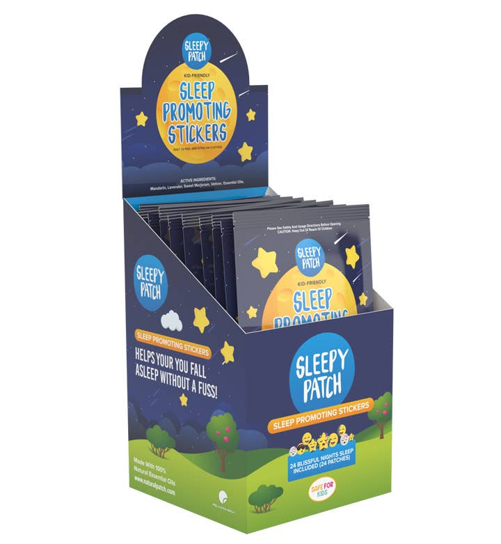 SleepyPatch - Essential Oil Sleep Aid Remedy Stickers: 1 Pack