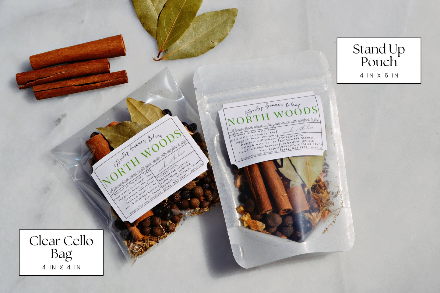 Simmer Pot Stovetop Spice Christmas Holiday "North Woods"