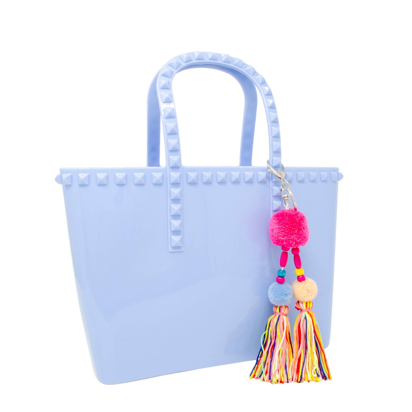 Jumbo Jelly Tote Bag: Hot Pink