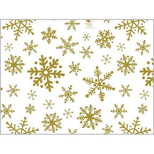 Christmas Print Tissue Paper Sheets: 120 Pack / Midnight Forest