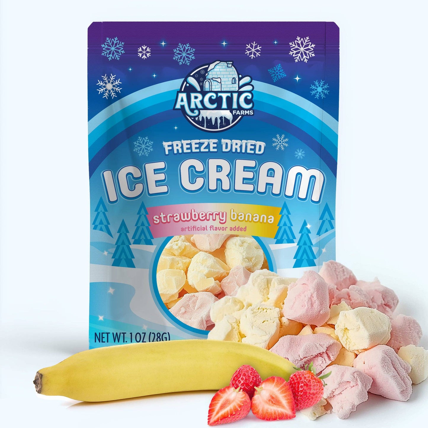 Freeze Dried Ice Cream That Does Not Melt (Bits) (1oz)
