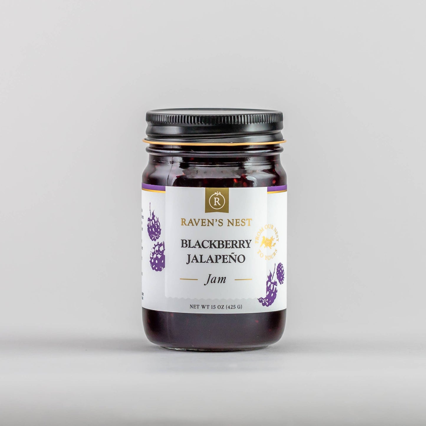 Blackberry Jalapeño Jam - 15 oz.