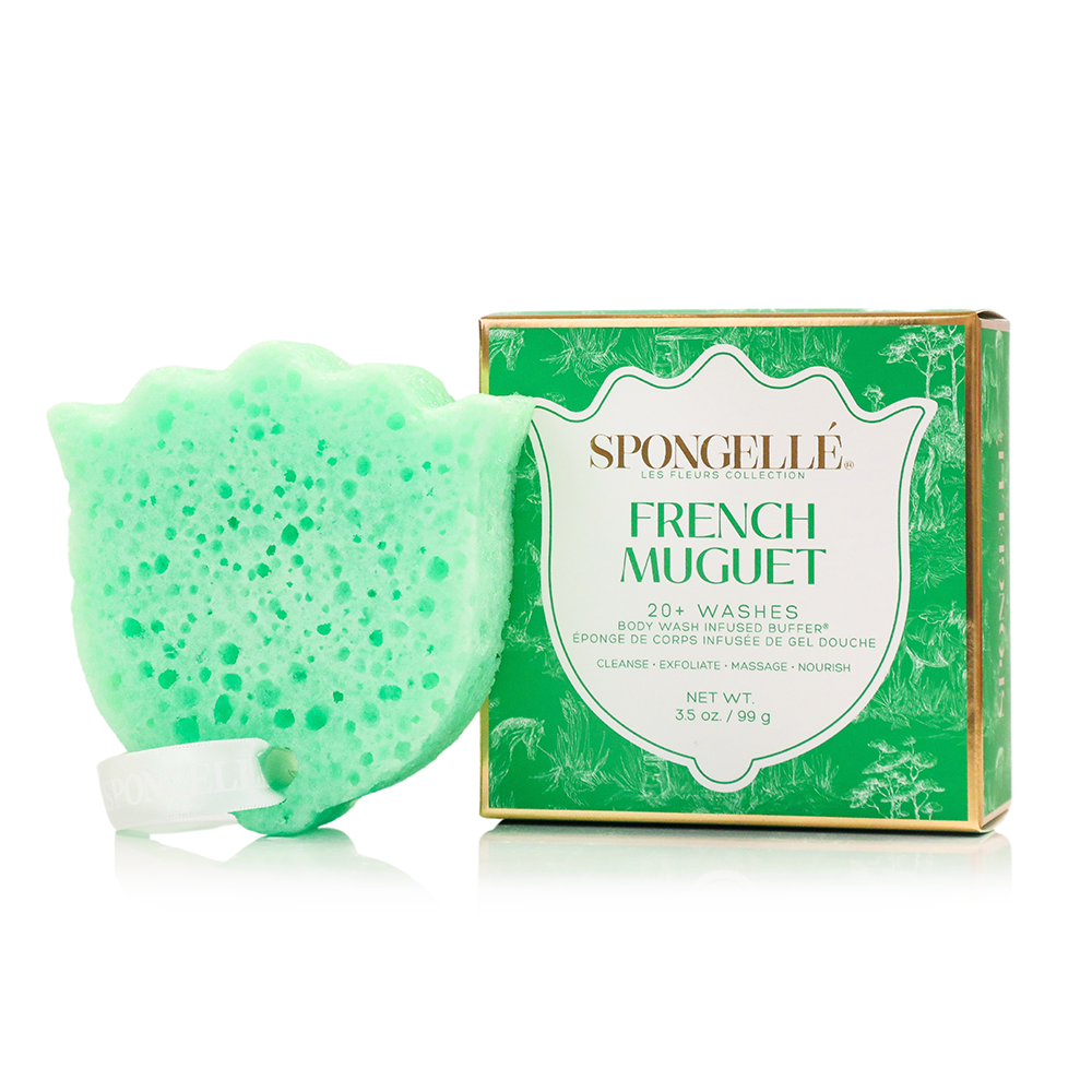 Spongelle Les Fleurs Body Buffer - Bath & Body
