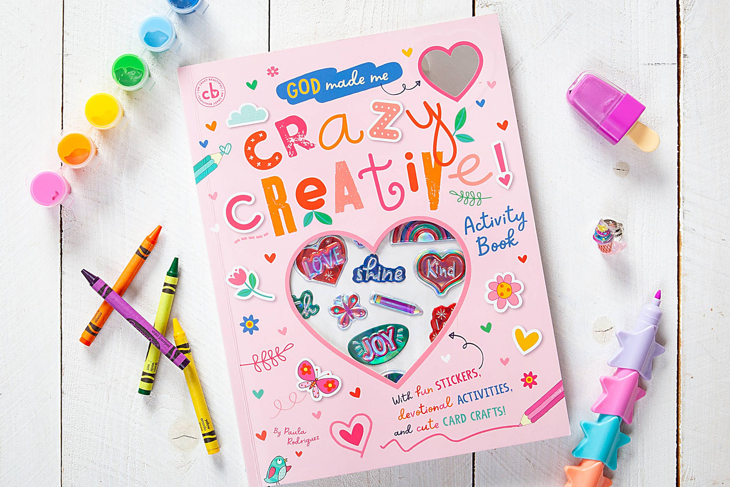 God Made Me Crazy Creative (Activity Book)