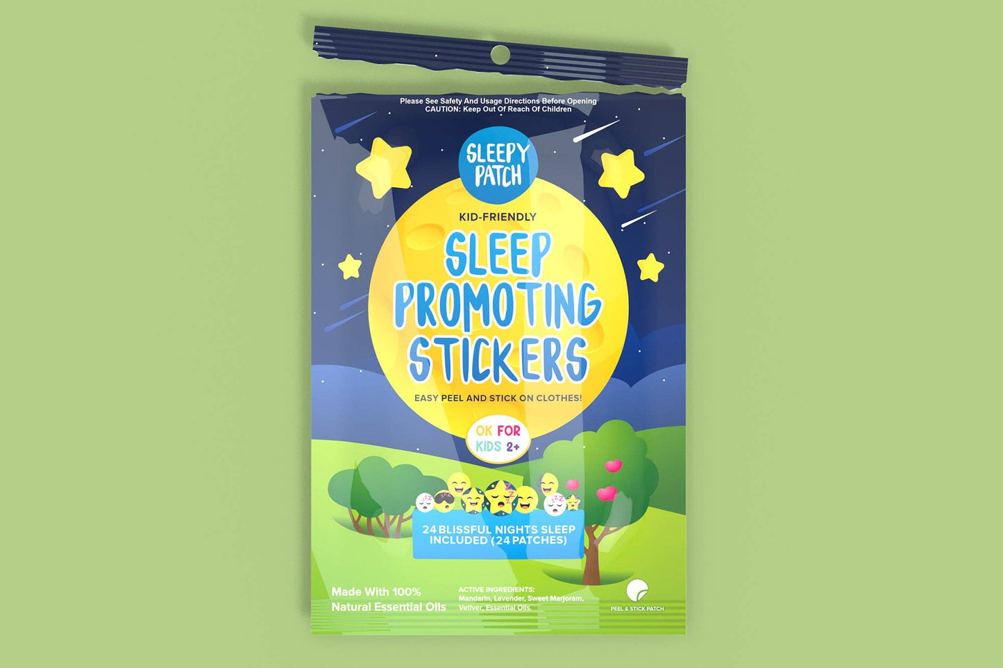 SleepyPatch - Essential Oil Sleep Aid Remedy Stickers: 1 Pack