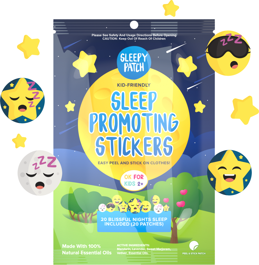 SleepyPatch - Essential Oil Sleep Aid Remedy Stickers: 1 Pack