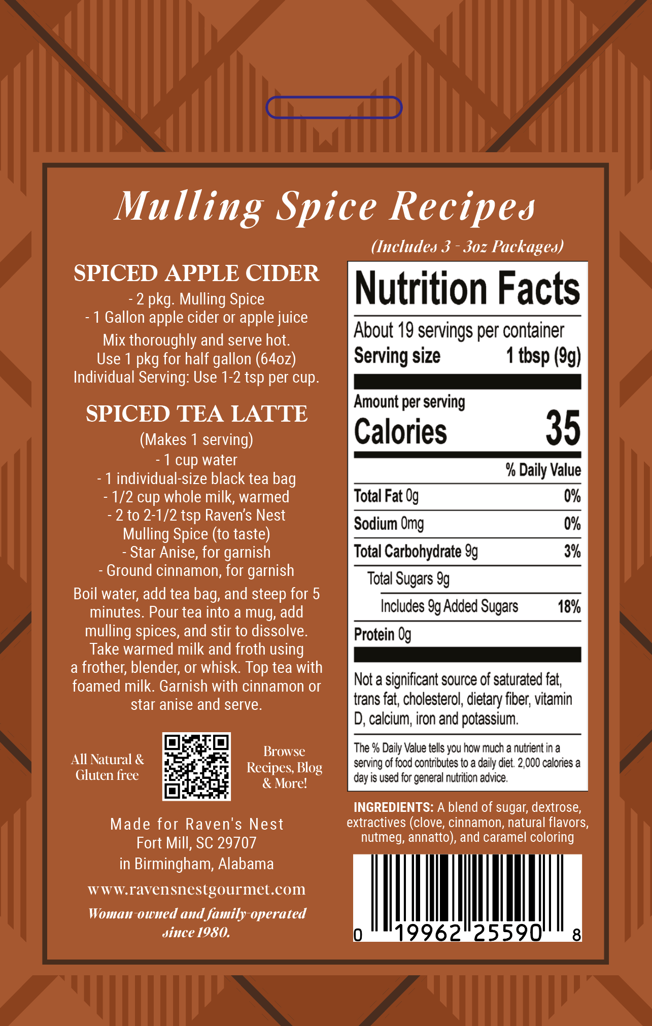 Mulling Spice Gift Box - Fall
