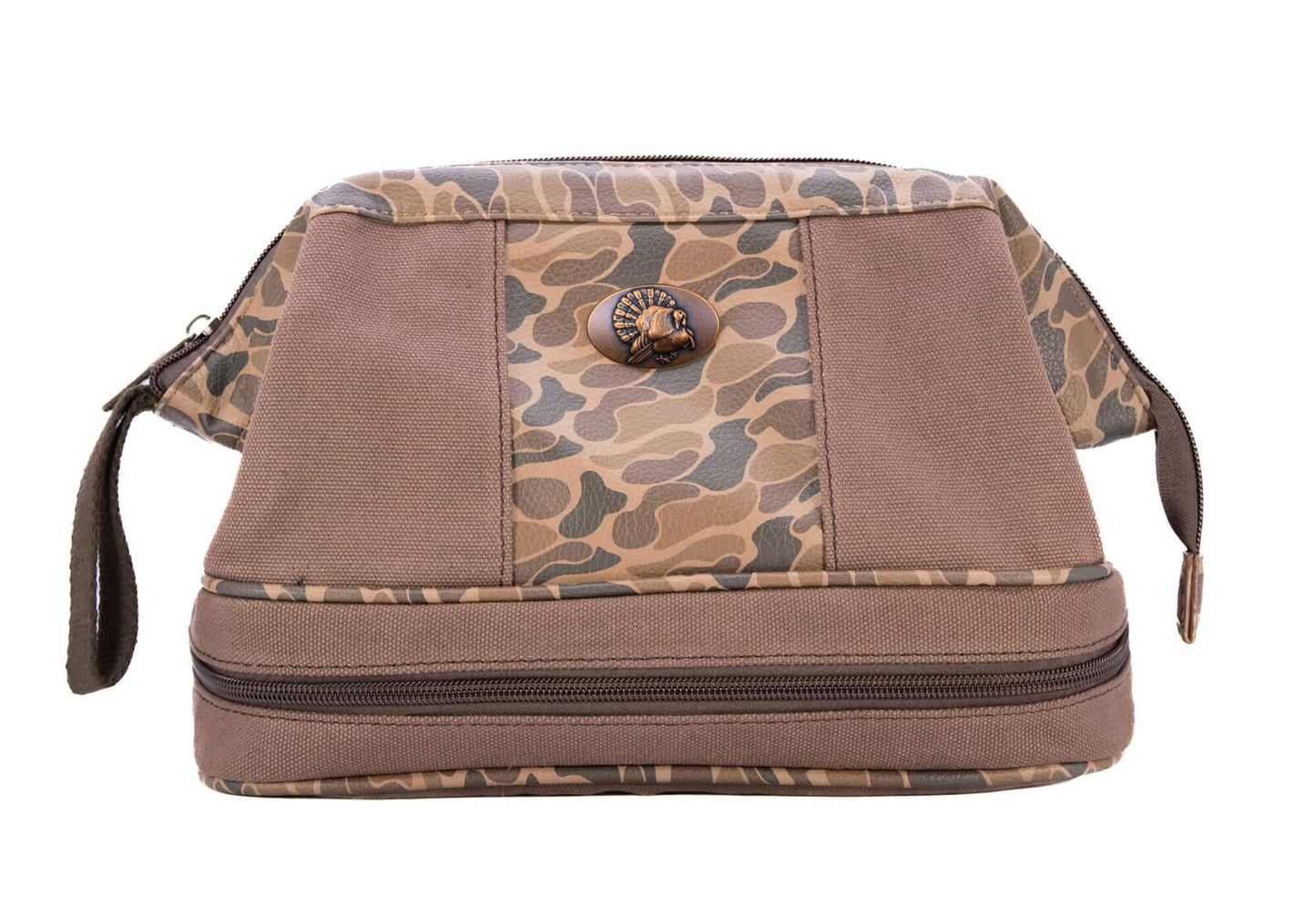 Zeppro Old School Camo Toiletry Bag