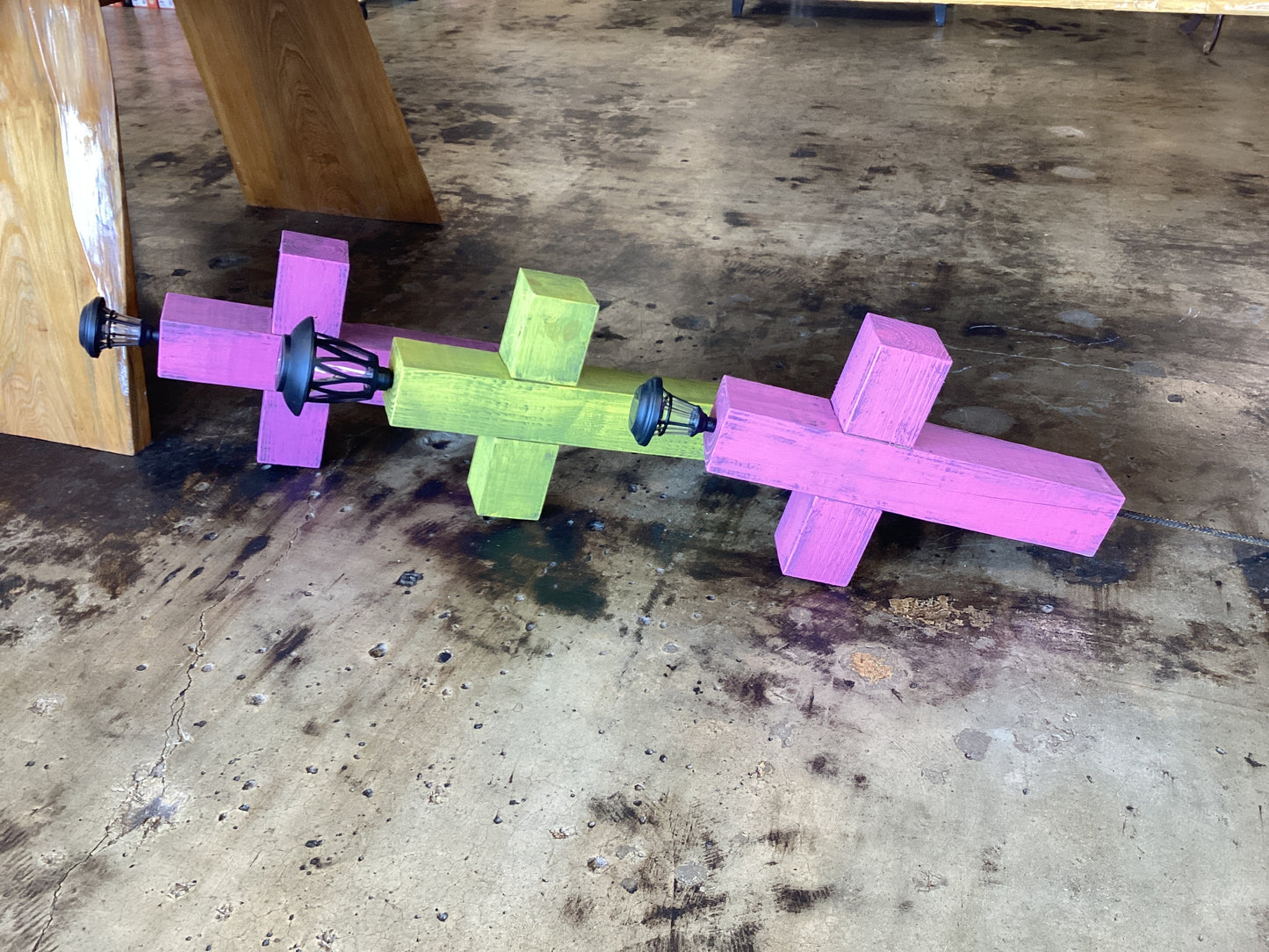 MS built Solar Cross