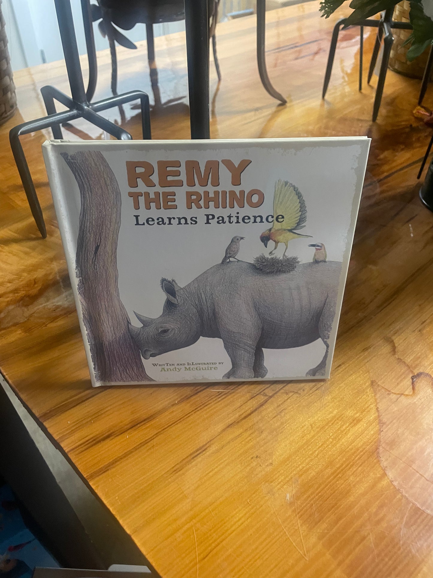 Remy the Rhino Learns Patience Book