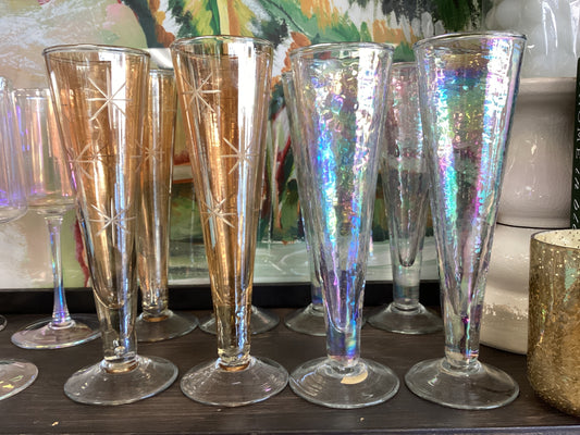 Stemmed Champagne Flute Glass