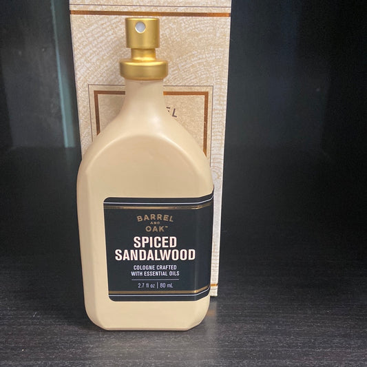 Barrel and Oak Spiced Sandalwood Cologne 2.7fl oz