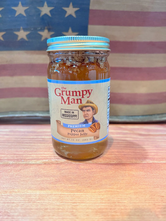 Grumpy Old Man Pepper Jelly Pecan