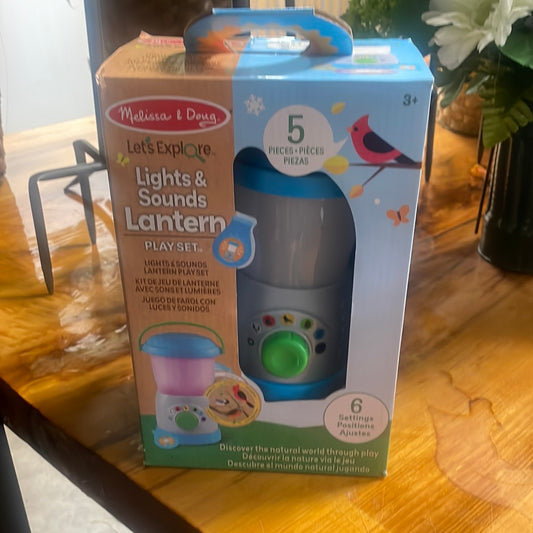 Melissa & Doug Lights and Sounds Lantern Play Set