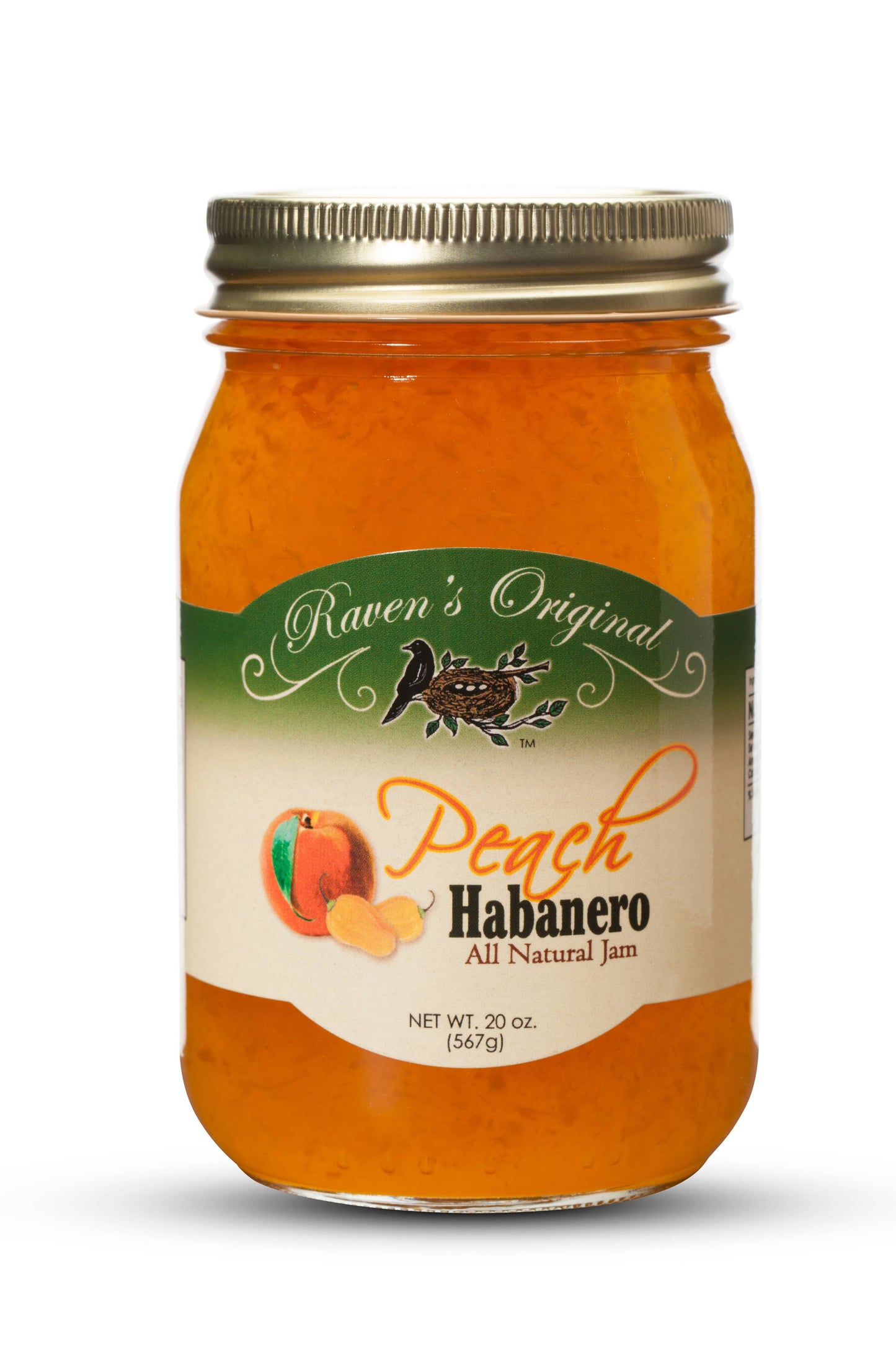 Peach Habanero Jam (20 oz.)