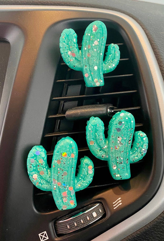 Cactus Vent Clip Freshie (Set of 2)