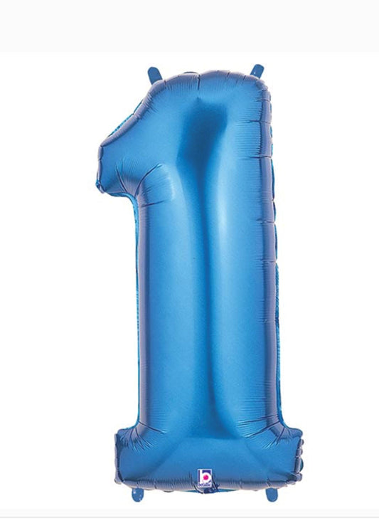 1 Blue Balloon