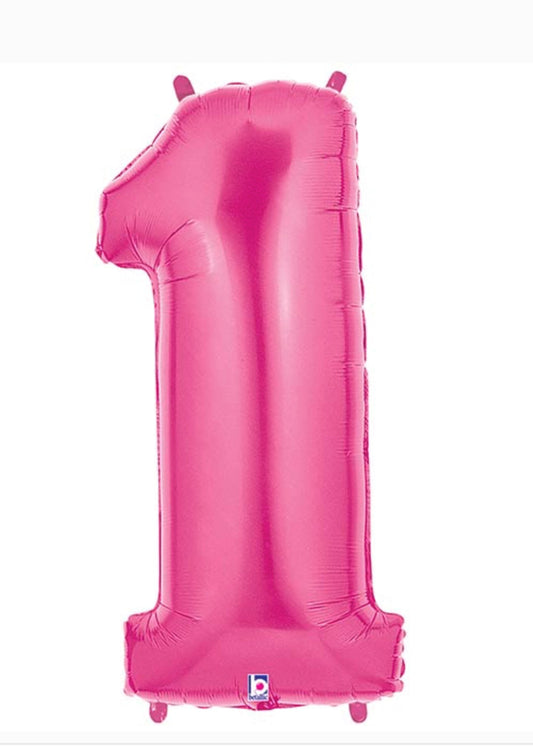 1 Pink Balloon