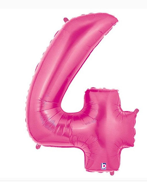 4 Pink Balloon