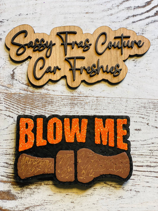 Blow Me Duck Hunter Car Freshie