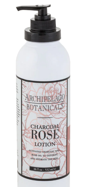 Archipelago Charcoal Rose Lotion 18oz