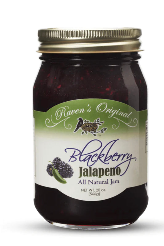 Blackberry Jalapeno Jam 20oz